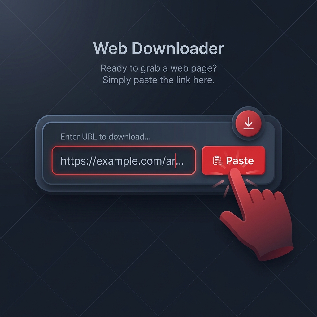 Step 2: Paste Pin URL to PinnDownloader